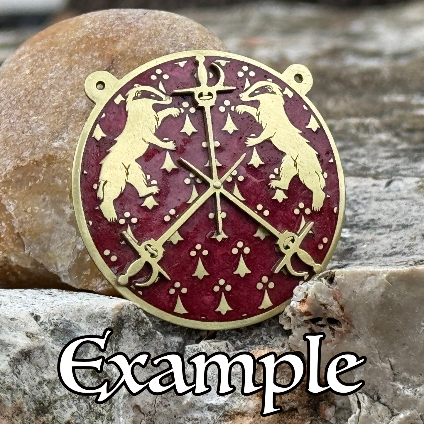 Custom Master of Defense Medallions