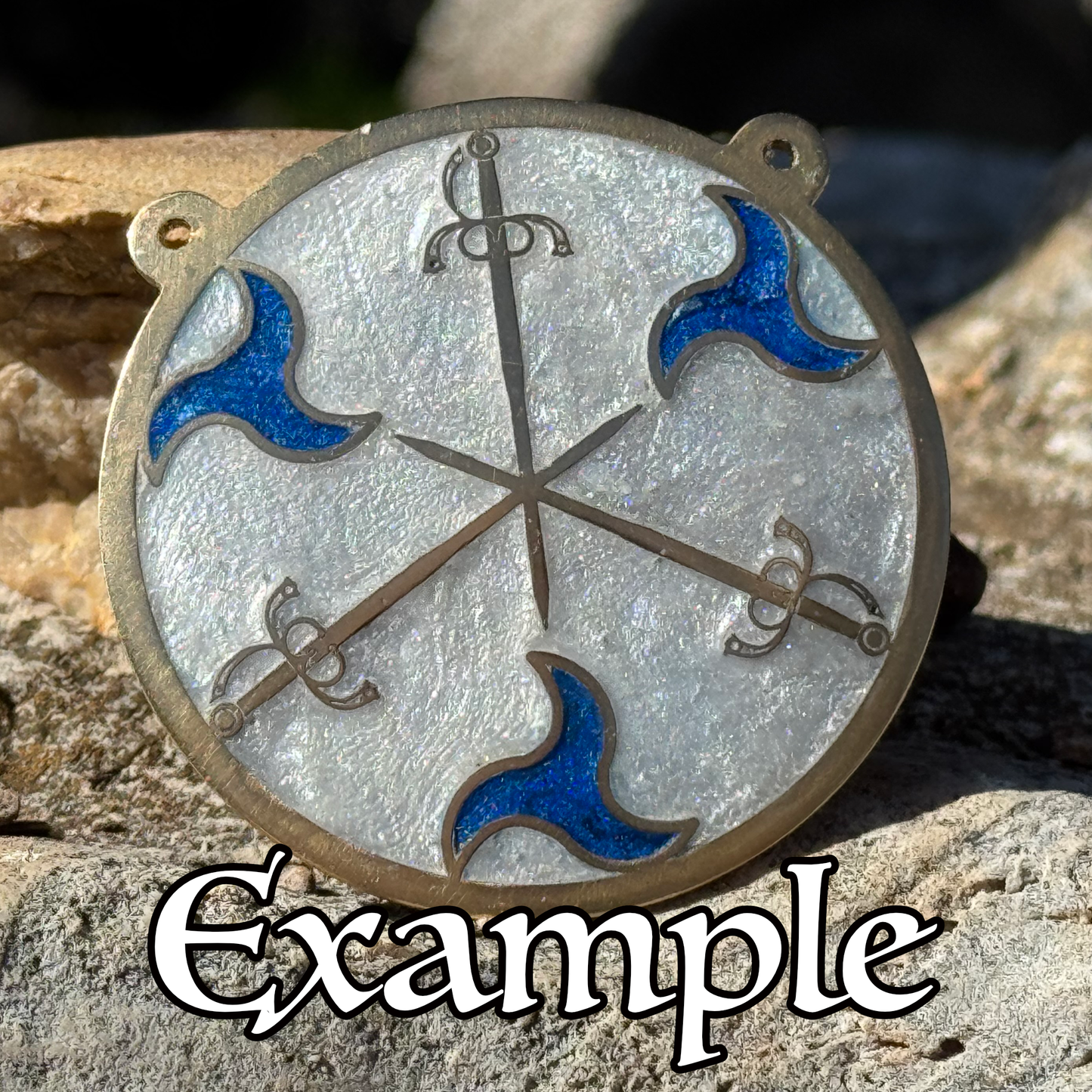 Custom Master of Defense Medallions