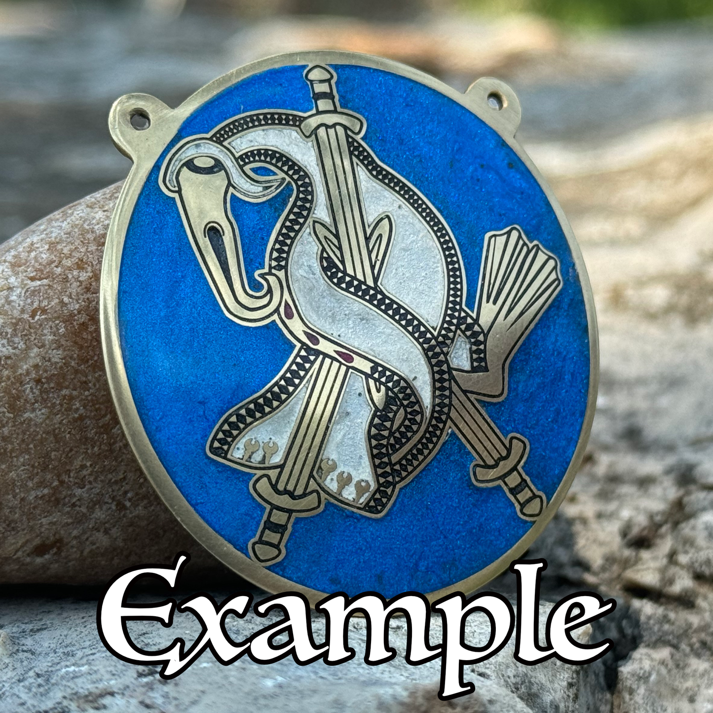 Custom Pelican Medallions