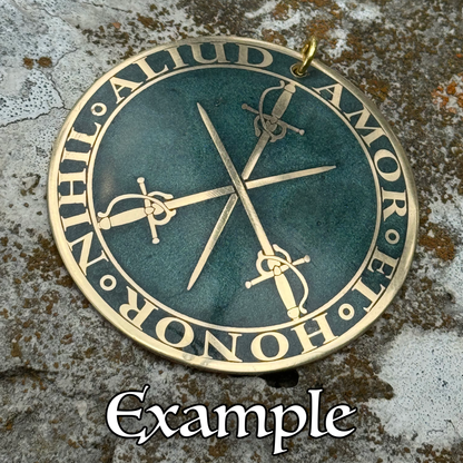 Custom SCA Peerage Medallions