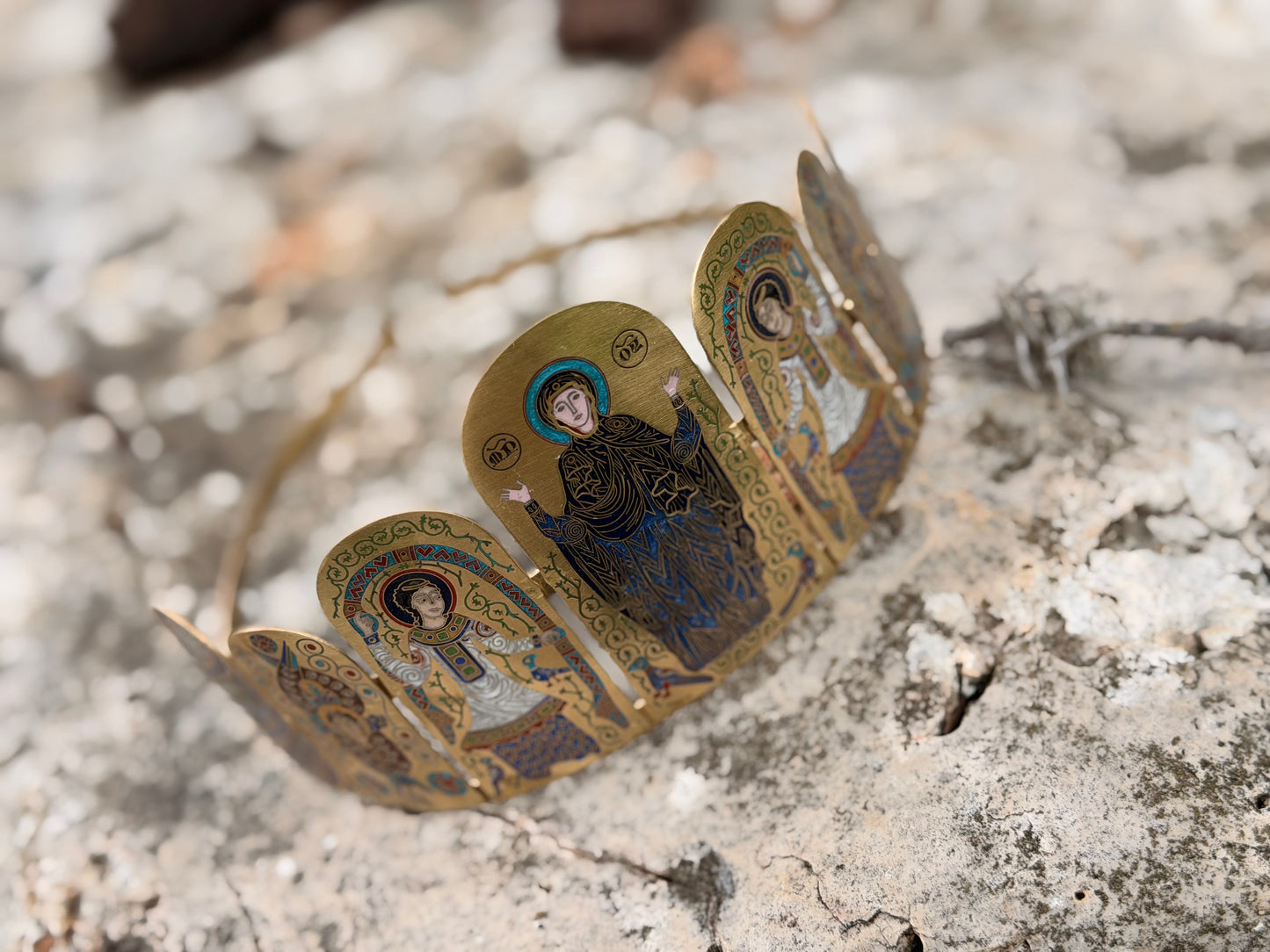 One of a kind Byzatine Tiara