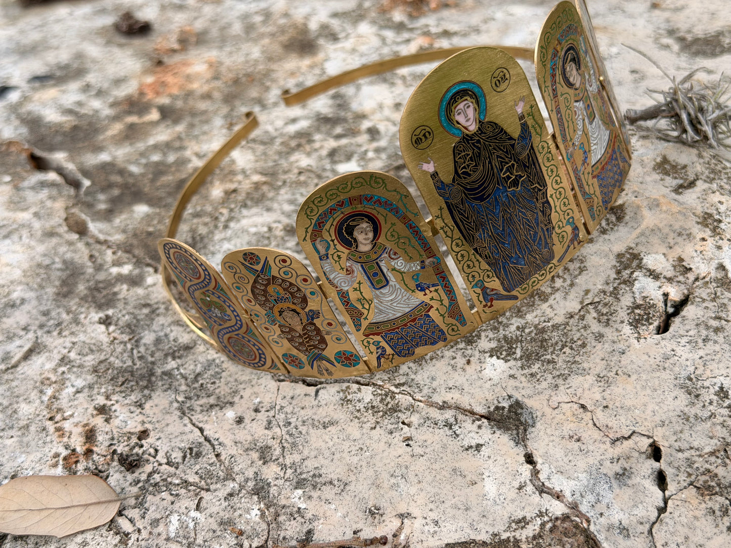 One of a kind Byzatine Tiara