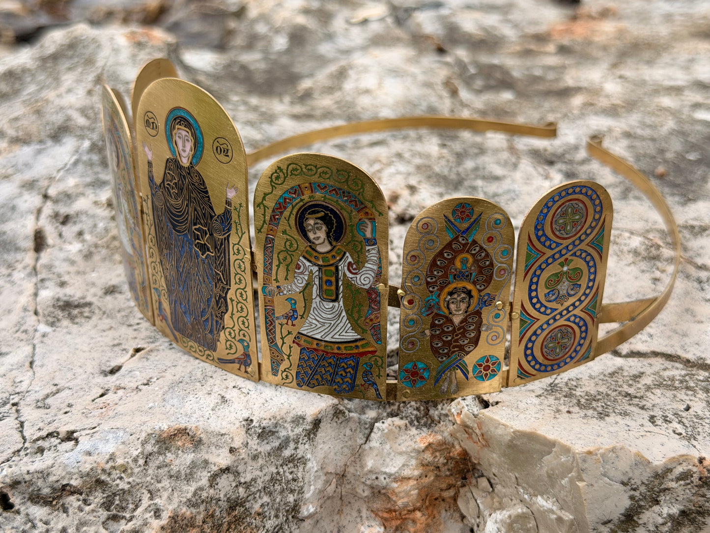 One of a kind Byzatine Tiara