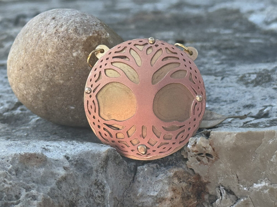 Tree of life in copper