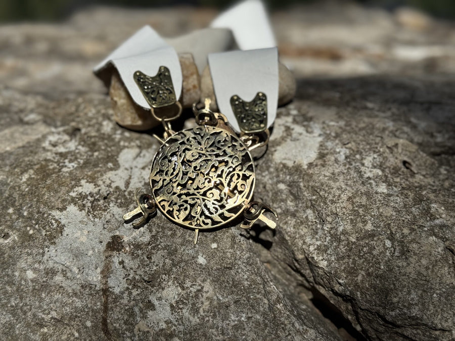 Spanish cage Order of Defense with matching fittings
