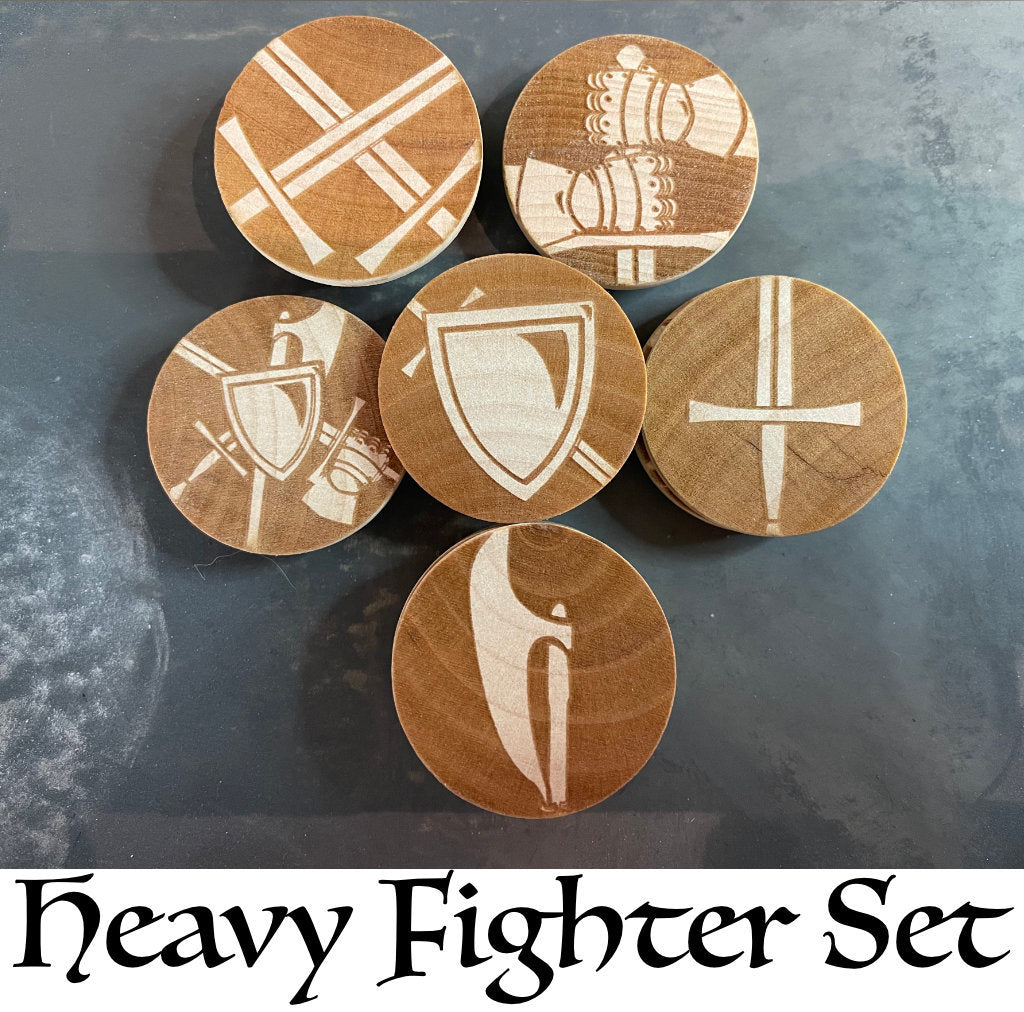 SCA/HEMA Chivalric/Armored Wood Fight Coins