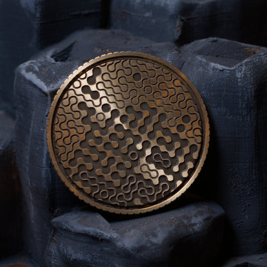 Truchet Tile Coin